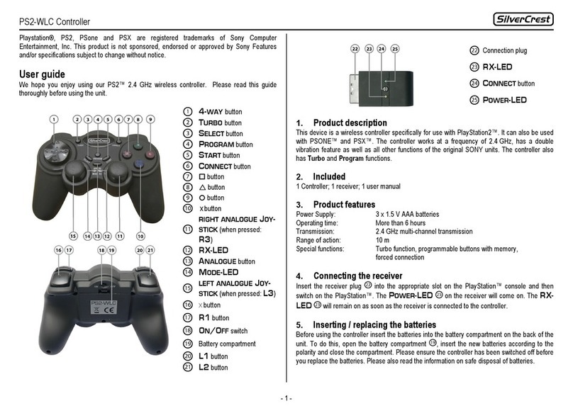 Silvercrest PS2-WLC Manuel utilisateur