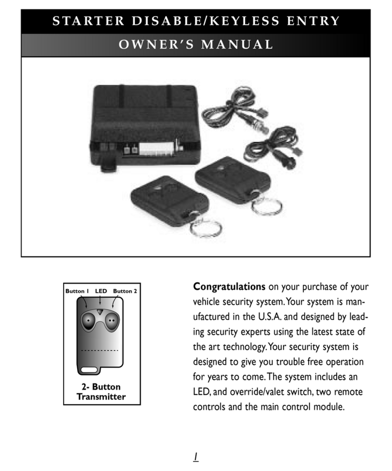 Black Widow Security BW 752 Manuel utilisateur