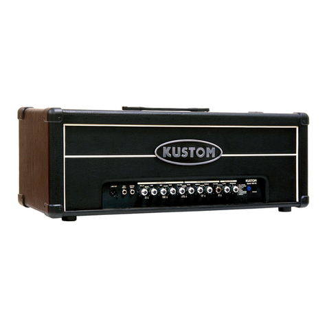 Kustom Quad 100 HEAD Manuel utilisateur