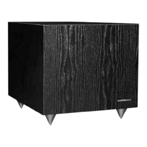 AudioSource SW 10 Manuel utilisateur