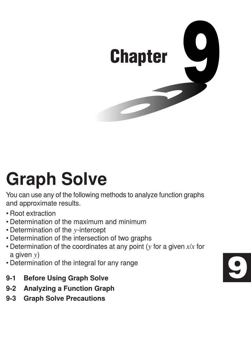 Casio FX-9750G Manuel utilisateur