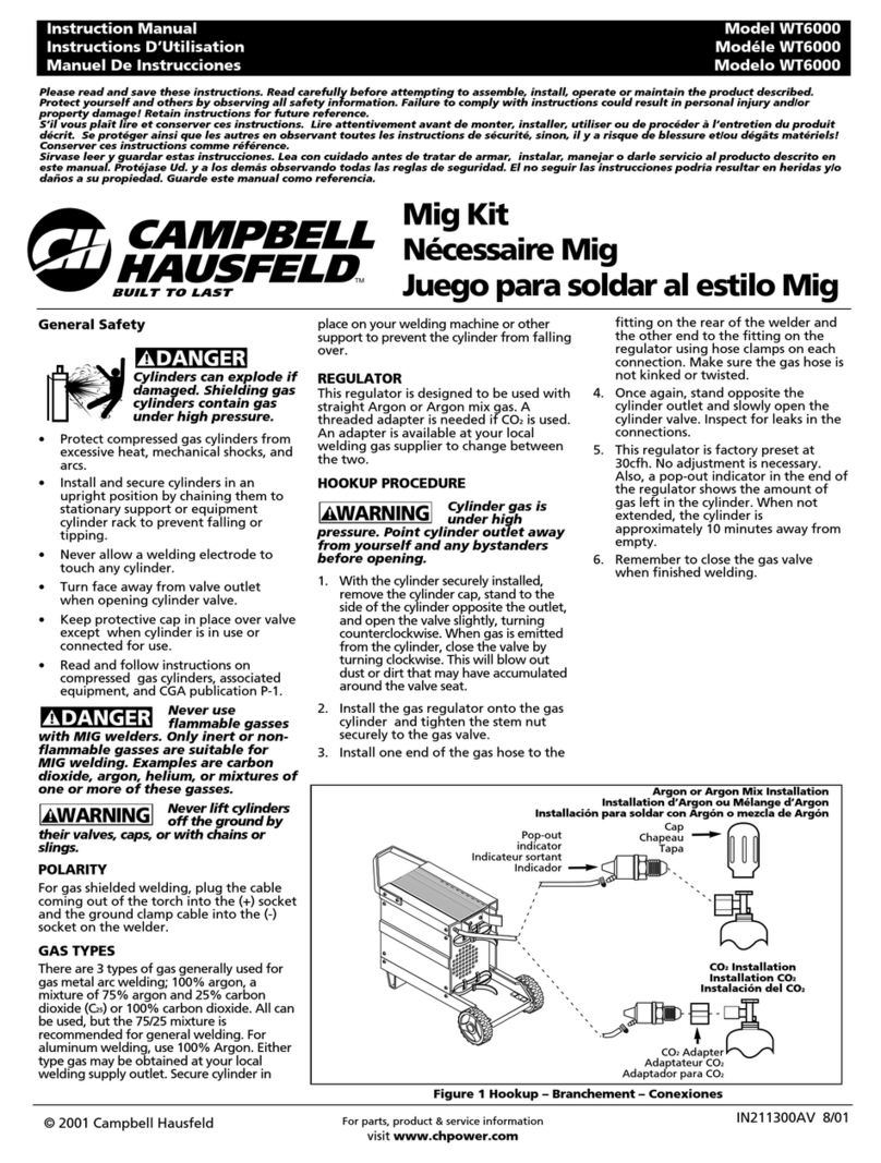 Campbell Hausfeld WT6000 Manuel utilisateur