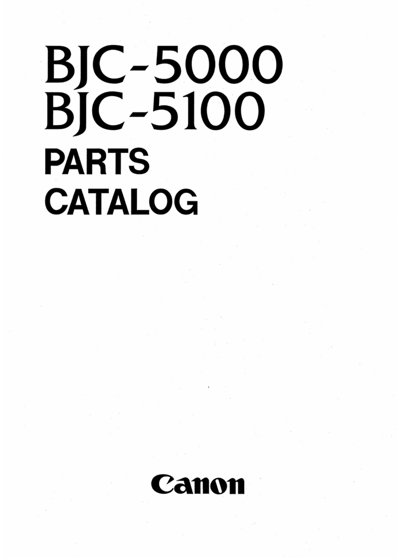 Canon Color Bubble Jet BJC-5000 Series Mode d’emploi