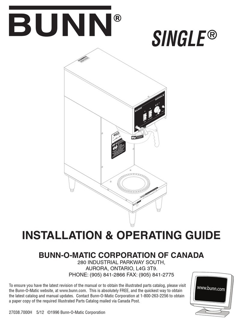 Bunn SINGLE Guide de dépannage
