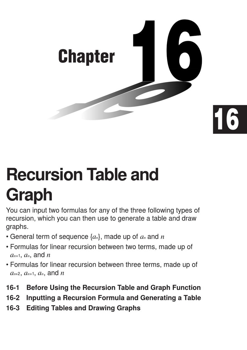 Casio CFX-9970G Manuel utilisateur