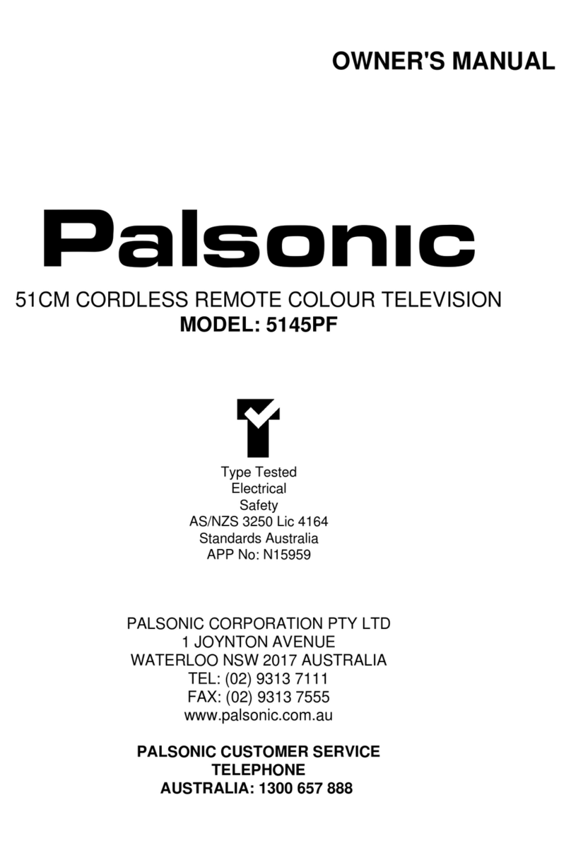 Palsonic 5145PF Manuel utilisateur Palsonic 5145PF Manuel utilisateur