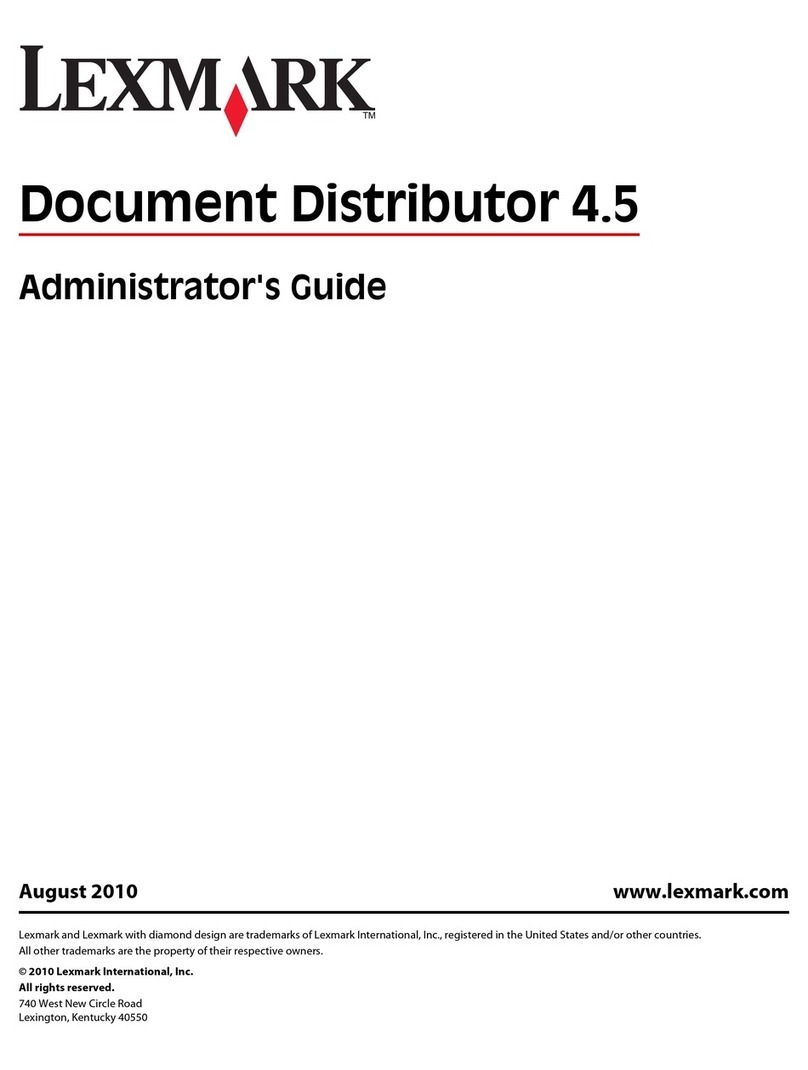 Lexmark C792 Family Manuel de service
