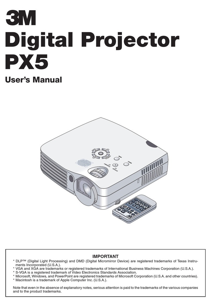 3M PX5 Series Manuel utilisateur