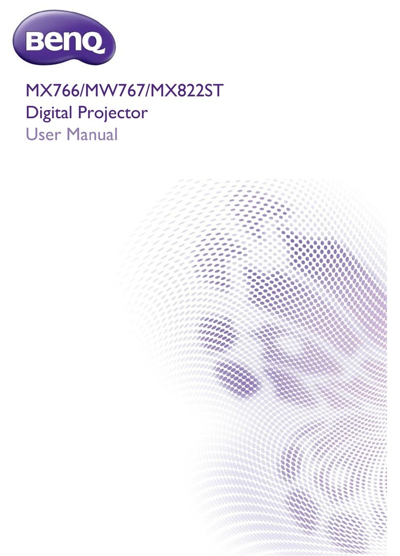 BenQ MW767 Manuel utilisateur