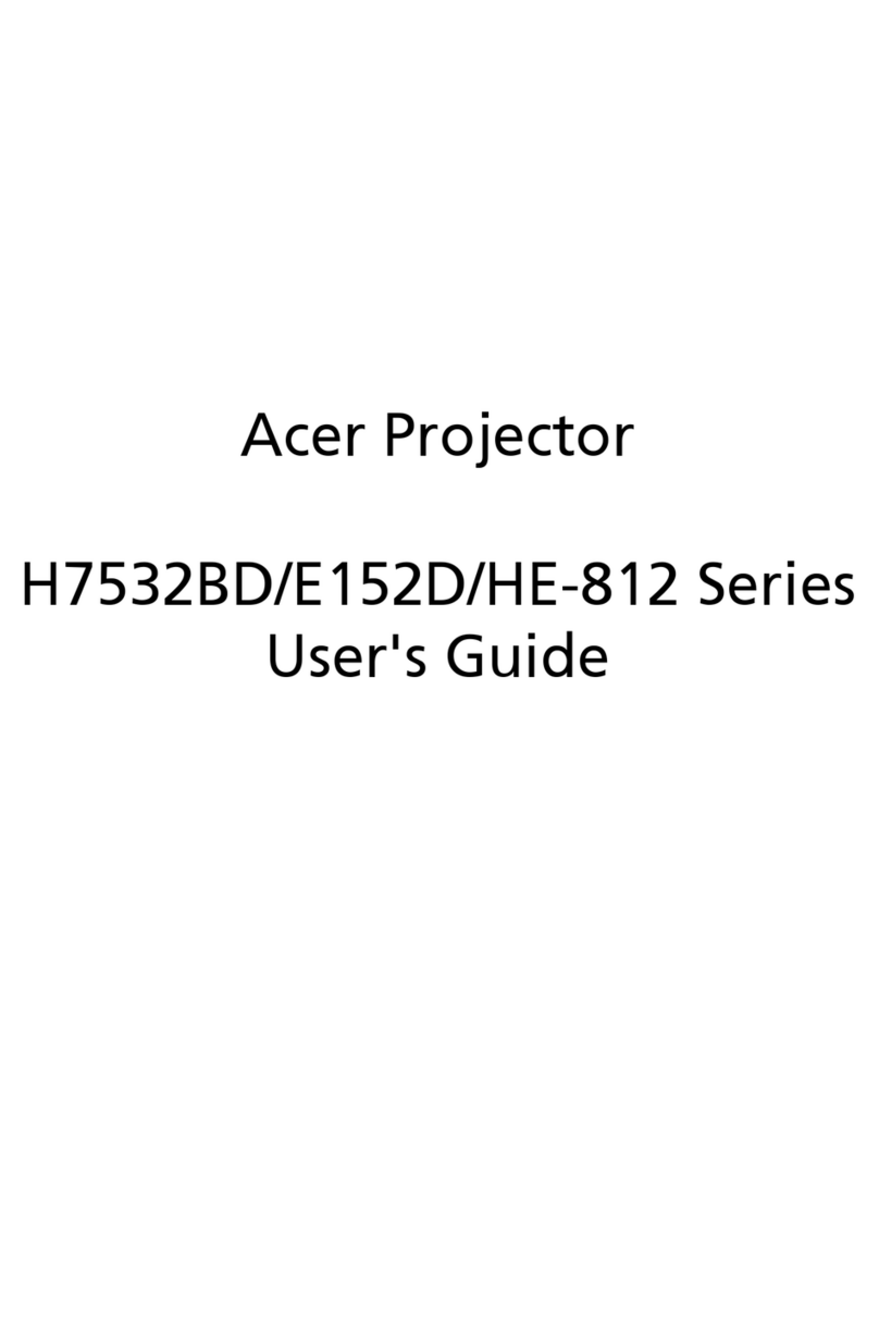 Acer H7532BD Manuel utilisateur