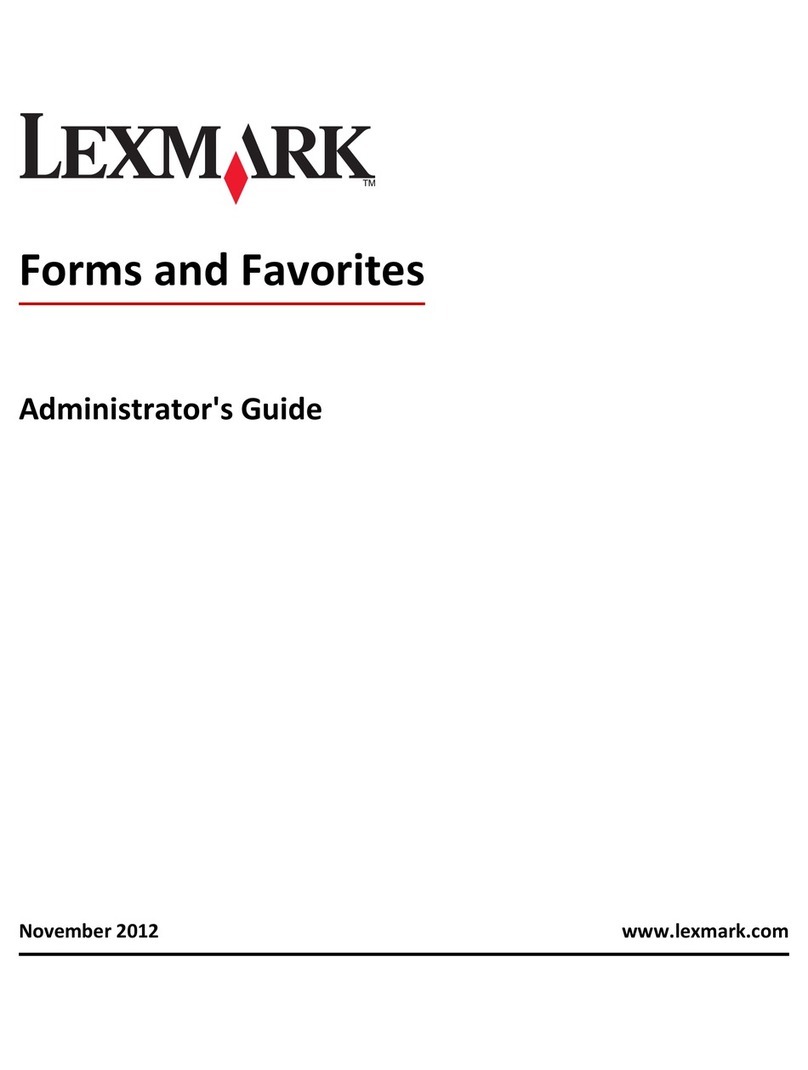 Lexmark Apps Manuel de service Lexmark Apps Manuel de service