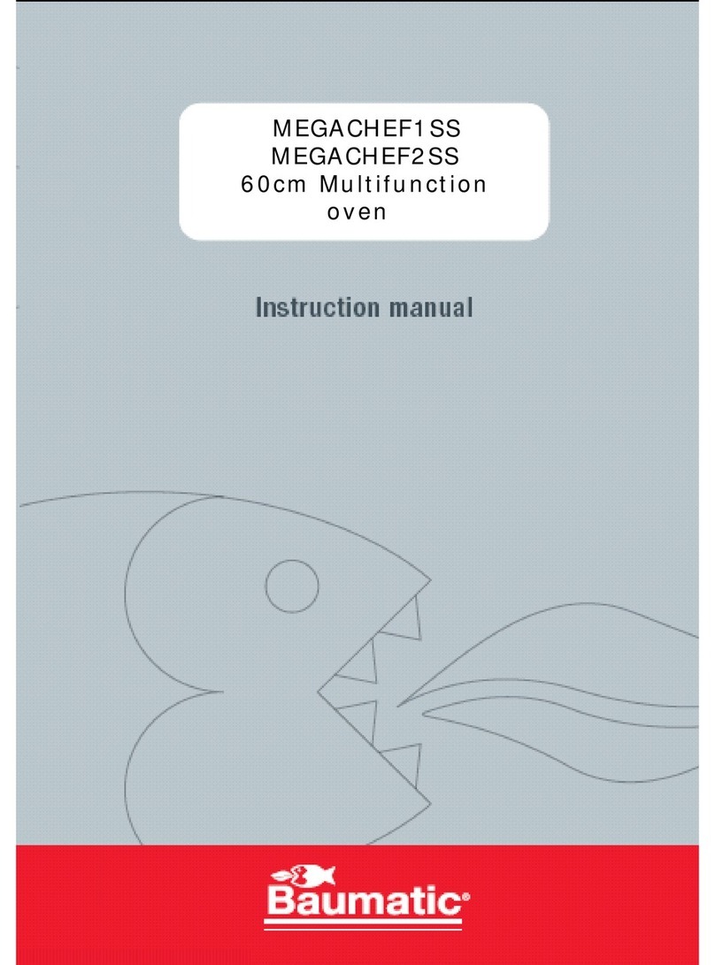 Baumatic MEGACHEF1SS Manuel utilisateur