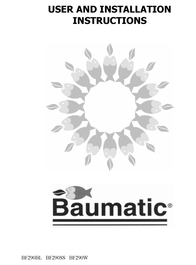 Baumatic BF290SS Mode d'emploi
