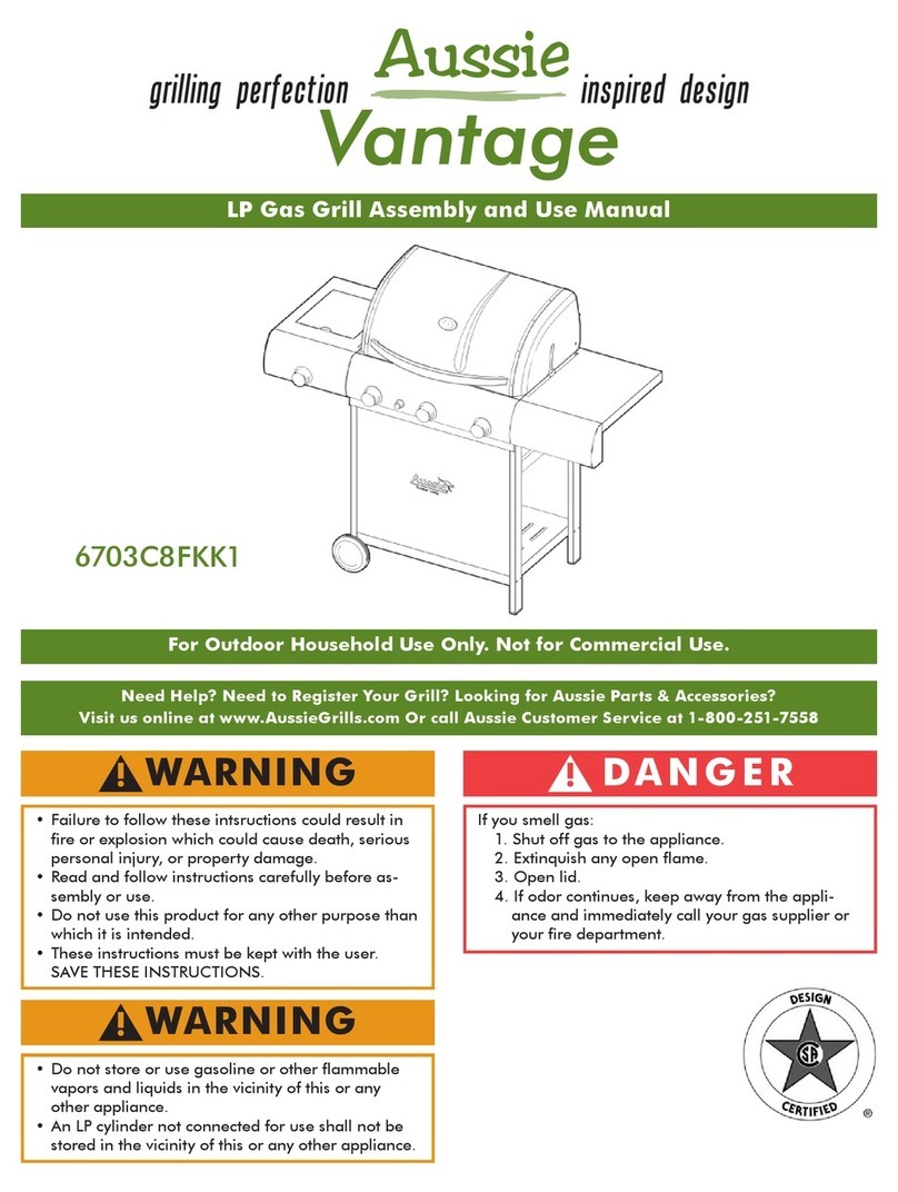 Aussie Vantage 6703C8FKK1 Instructions de montage