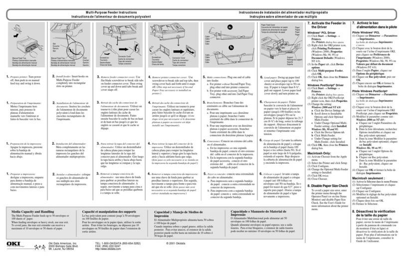 Oki OKIPAGE10e Manuel utilisateur