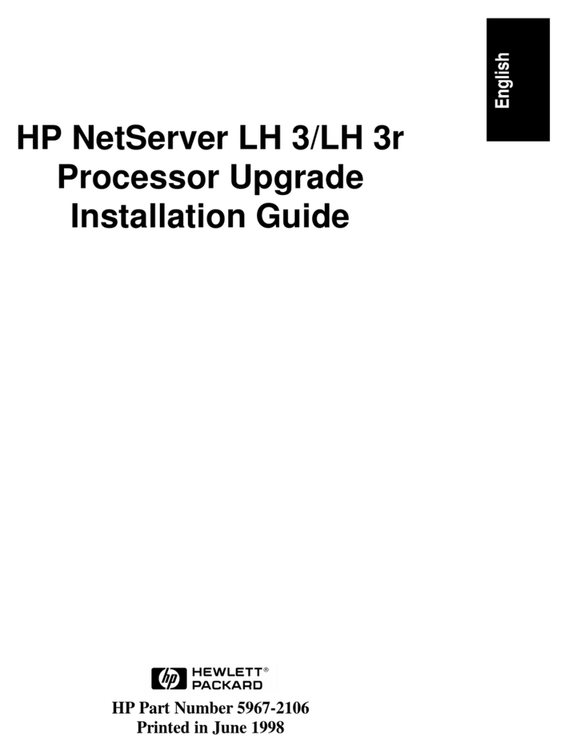 HP D7171A - NetServer - LPr Manuel utilisateur