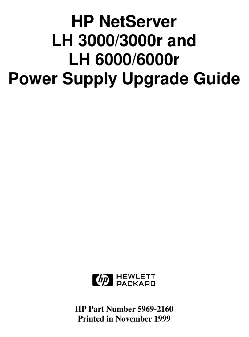 HP D7171A - NetServer - LPr Manuel d'installation et d'exploitation