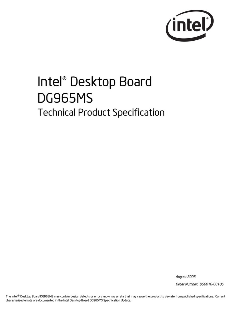 Intel DG965MS Manuel utilisateur Intel DG965MS Manuel utilisateur