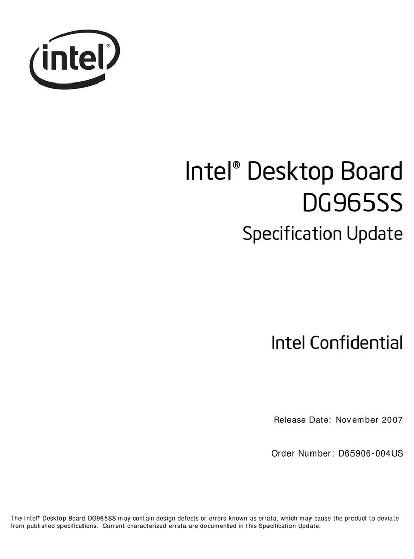 Intel DG965SS Manuel utilisateur