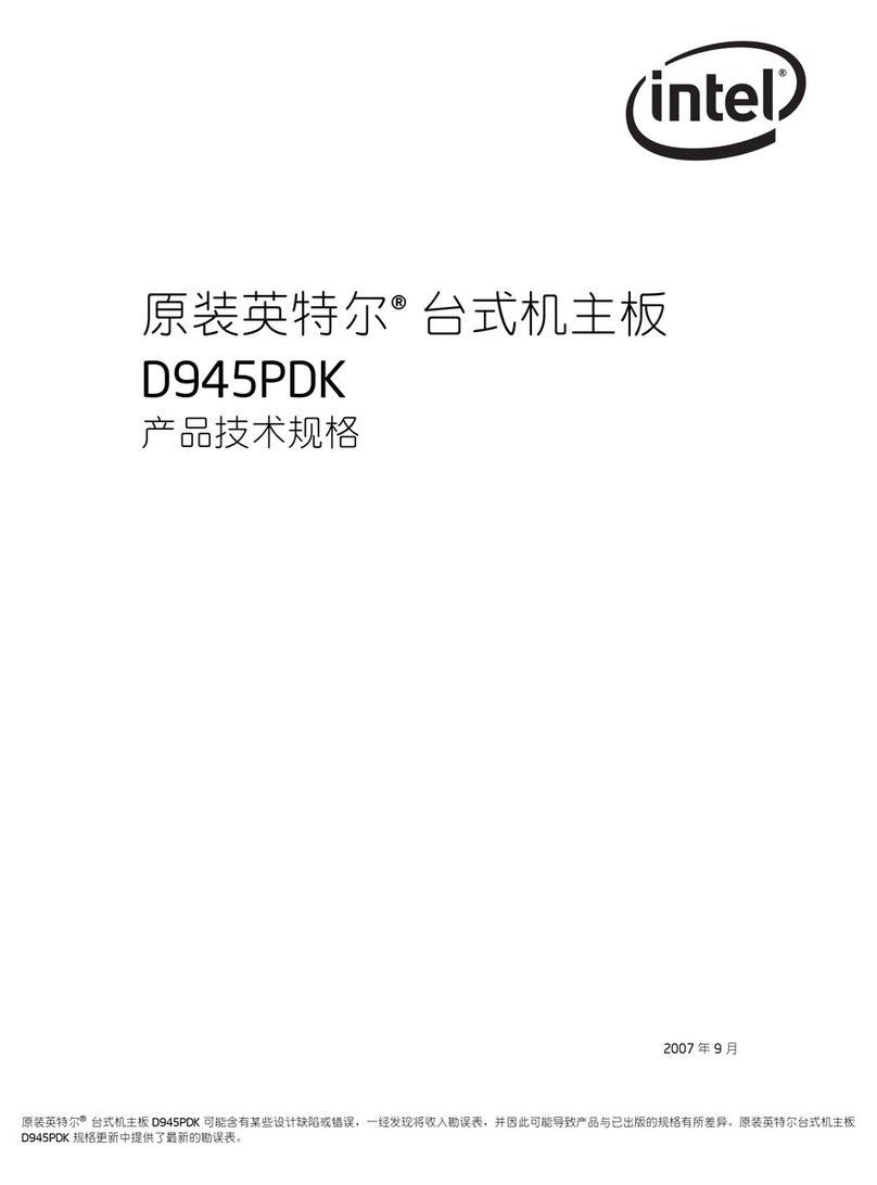 Intel D945PDK Manuel utilisateur