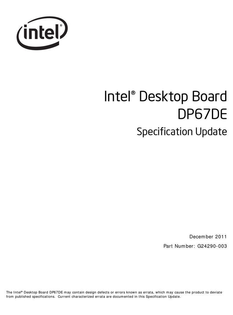 Intel DP67DE Manuel utilisateur