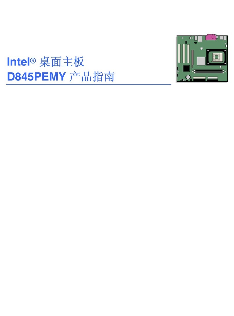 Intel D845PEMY Manuel utilisateur