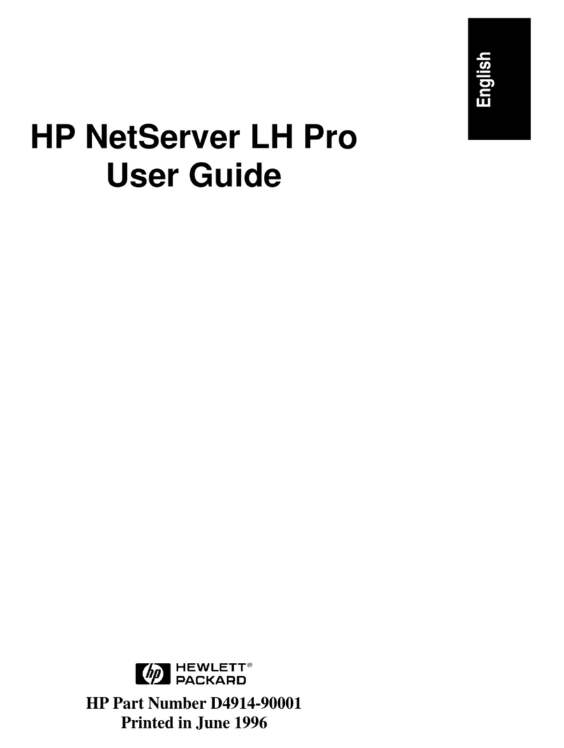HP D5970A - NetServer - LCII Manuel utilisateur