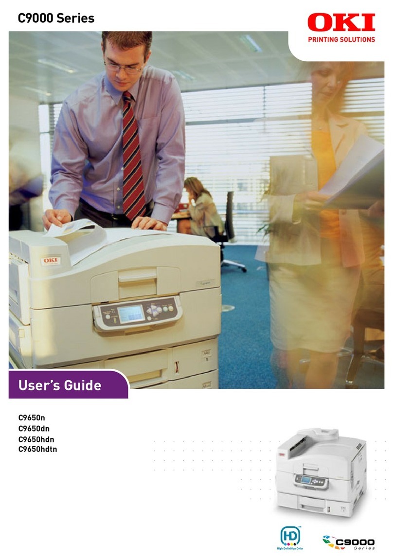 Oki C9650hdn Manuel utilisateur