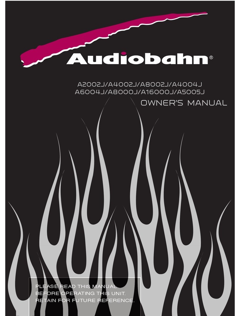 AudioBahn A4002J Manuel utilisateur