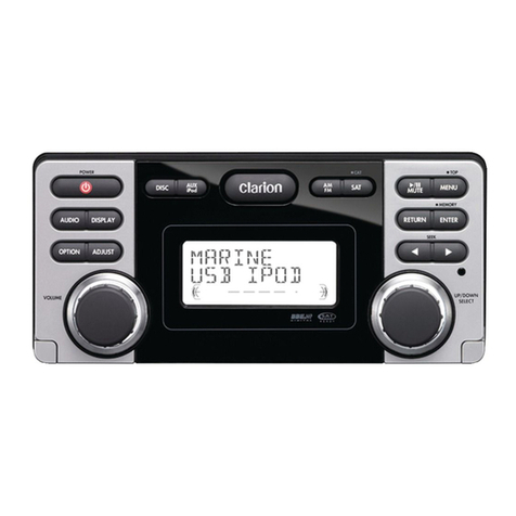 Clarion CMD7 Manuel utilisateur