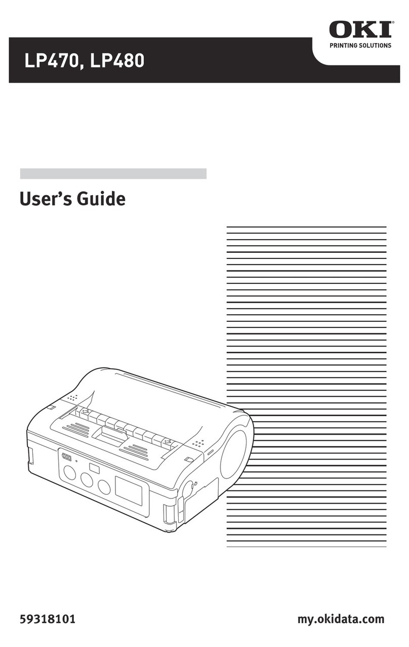 Oki LP470b Manuel utilisateur