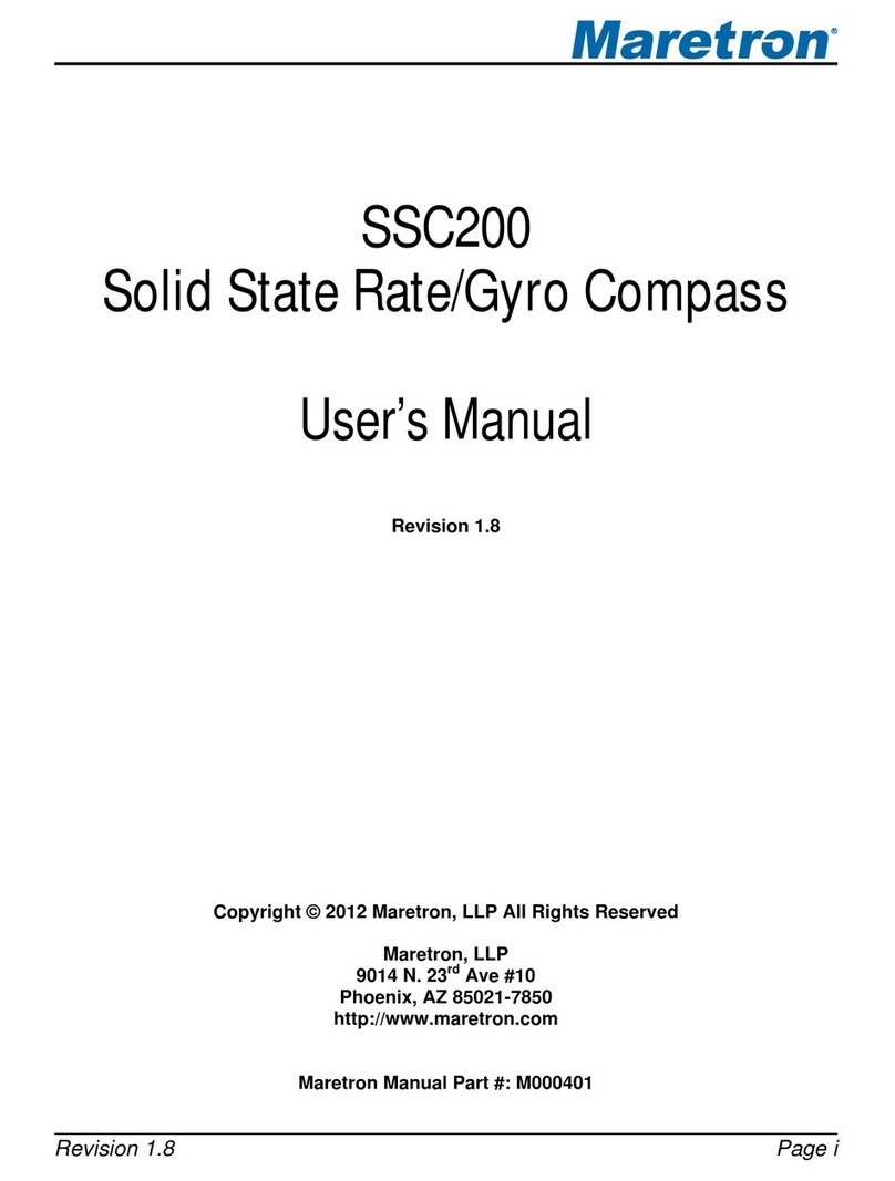Maretron SSC200 Manuel utilisateur