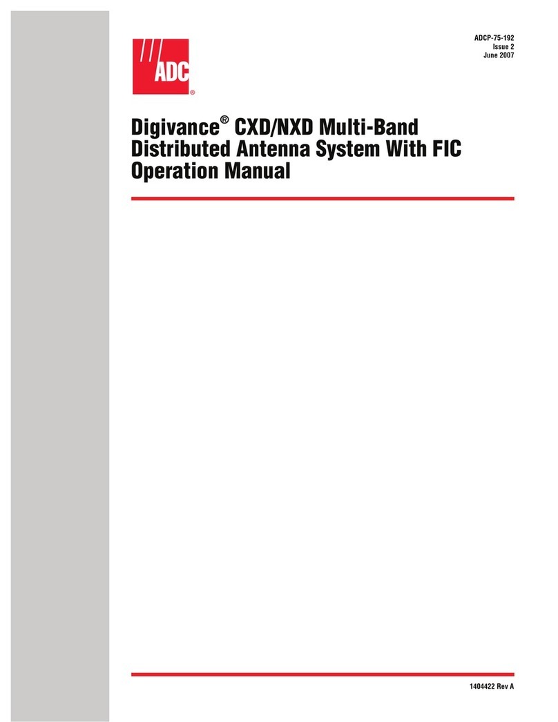 ADC Digivance CXD Manuel utilisateur