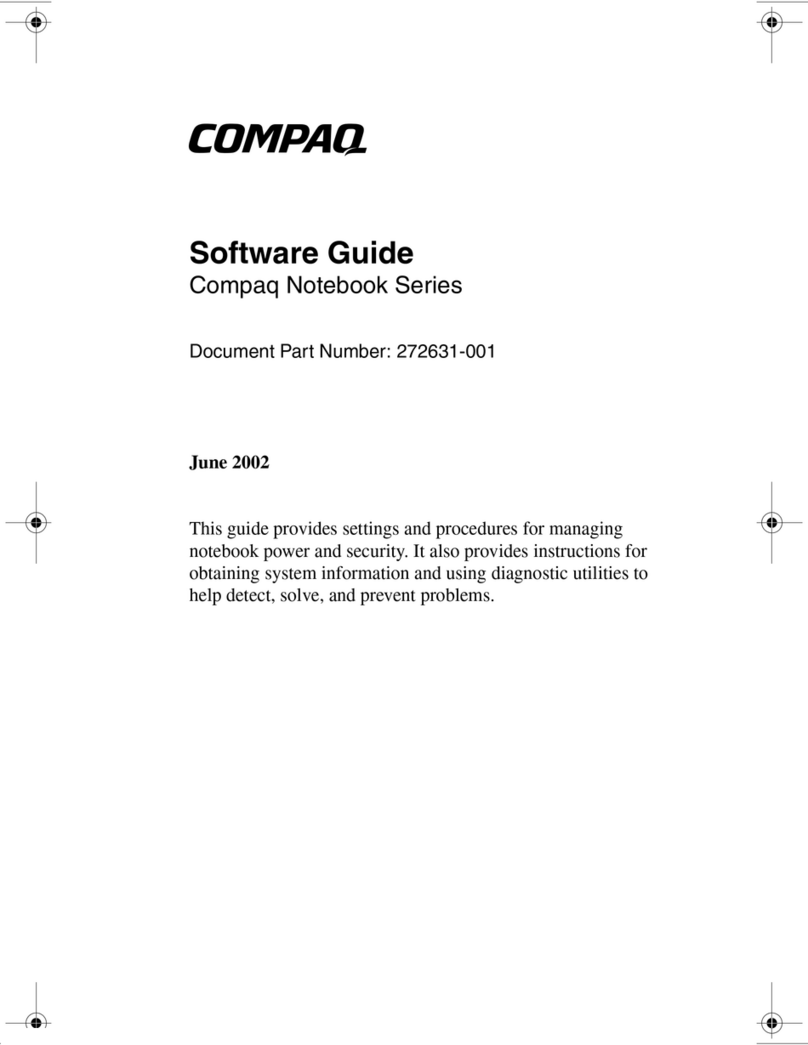 Compaq Evo n1005v - Notebook PC Guide de démarrage rapide