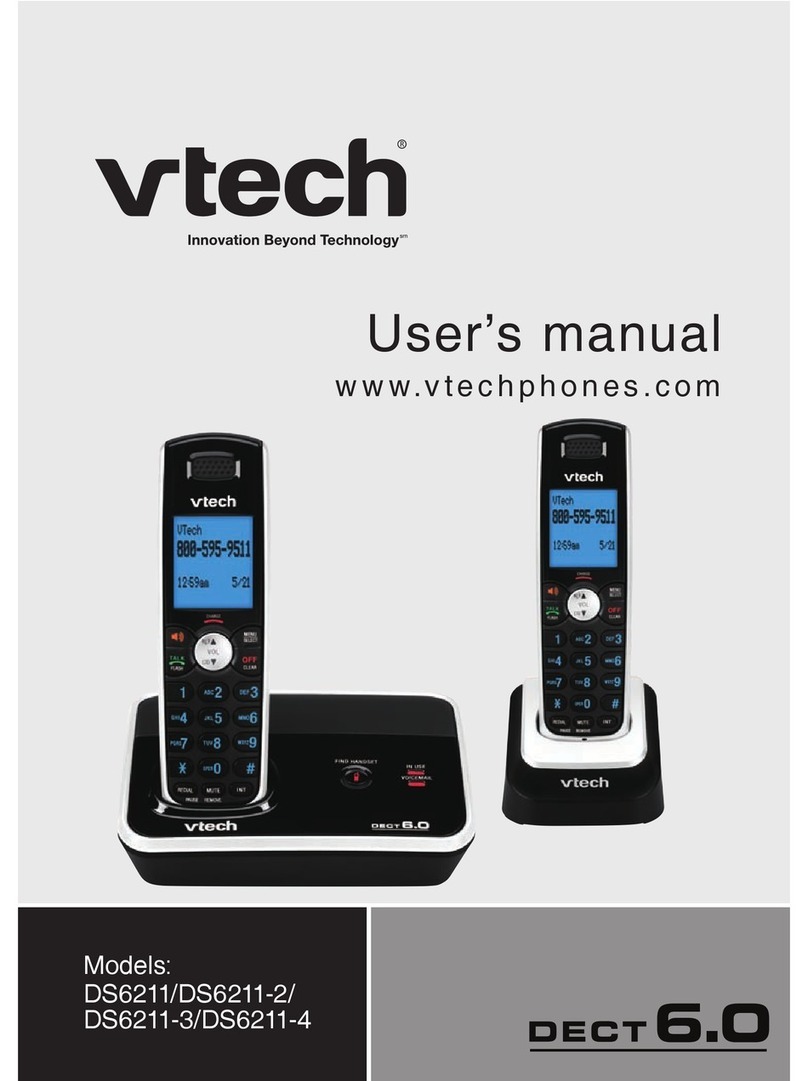 V-tech DS6211 Manuel utilisateur
