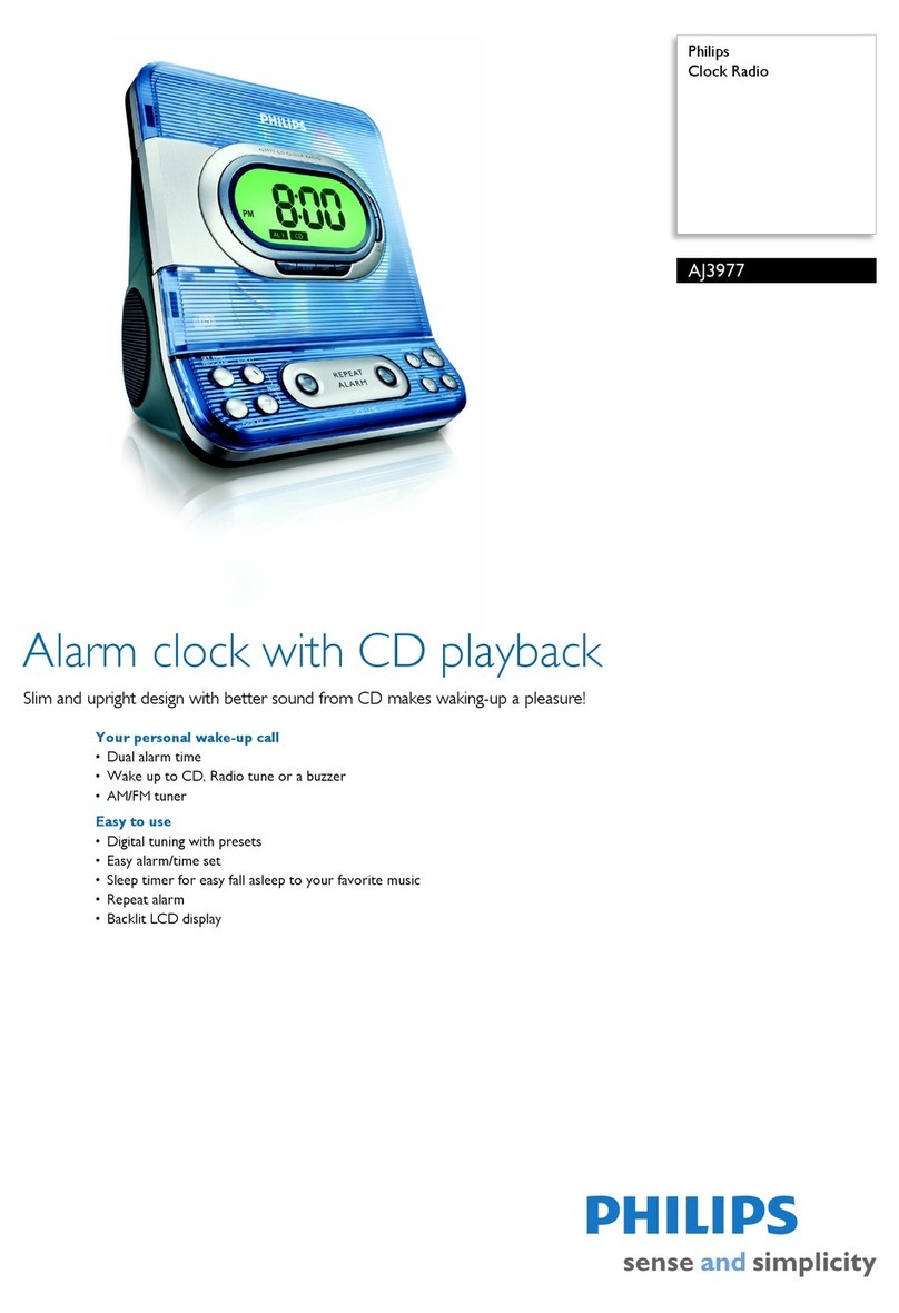 Philips AJ3977 Manuel utilisateur