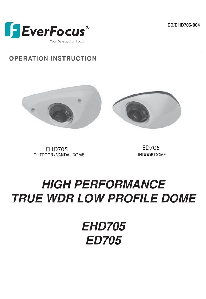 EverFocus EHD705 Manuel technique