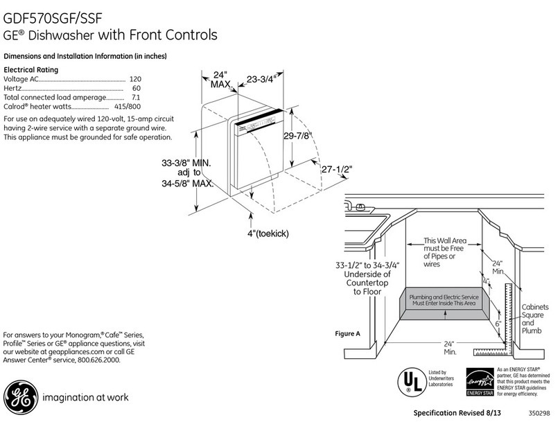 GE GDF570SSFSS Manuel