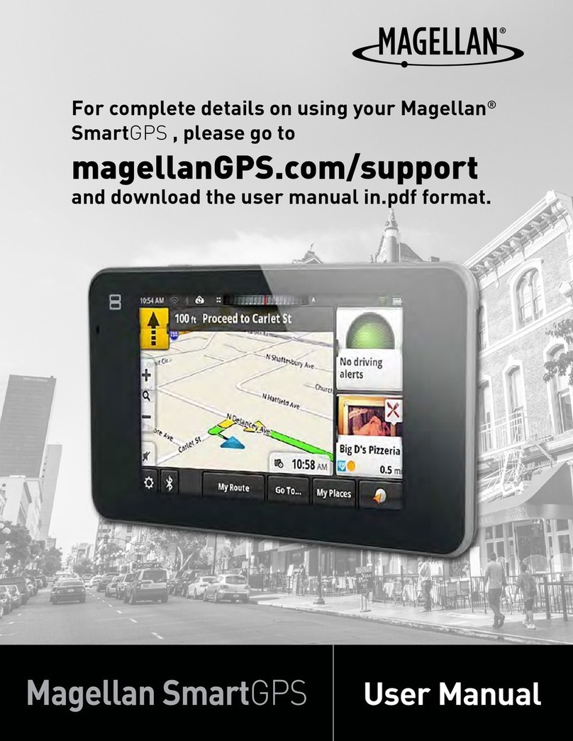 Magellan smartGPS Manuel utilisateur Magellan smartGPS Manuel utilisateur