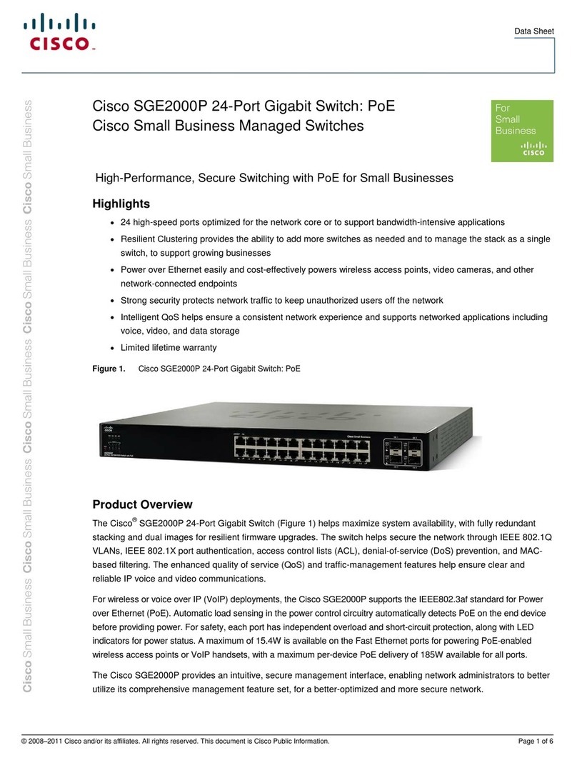 Cisco Linksys SGE2000P Manuel utilisateur