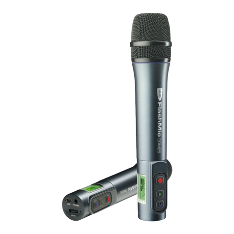 HHB FlashMic DRM85 Manuel du propriétaire