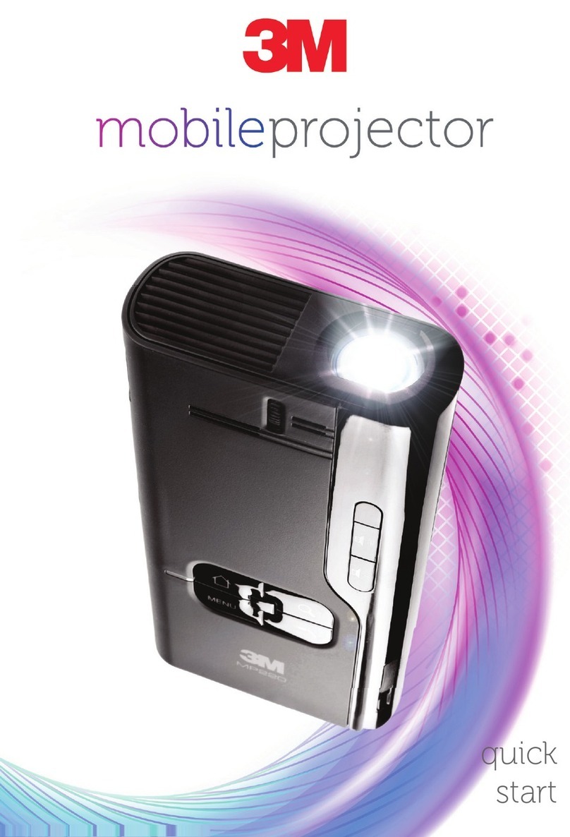 3M MP220 Manuel utilisateur