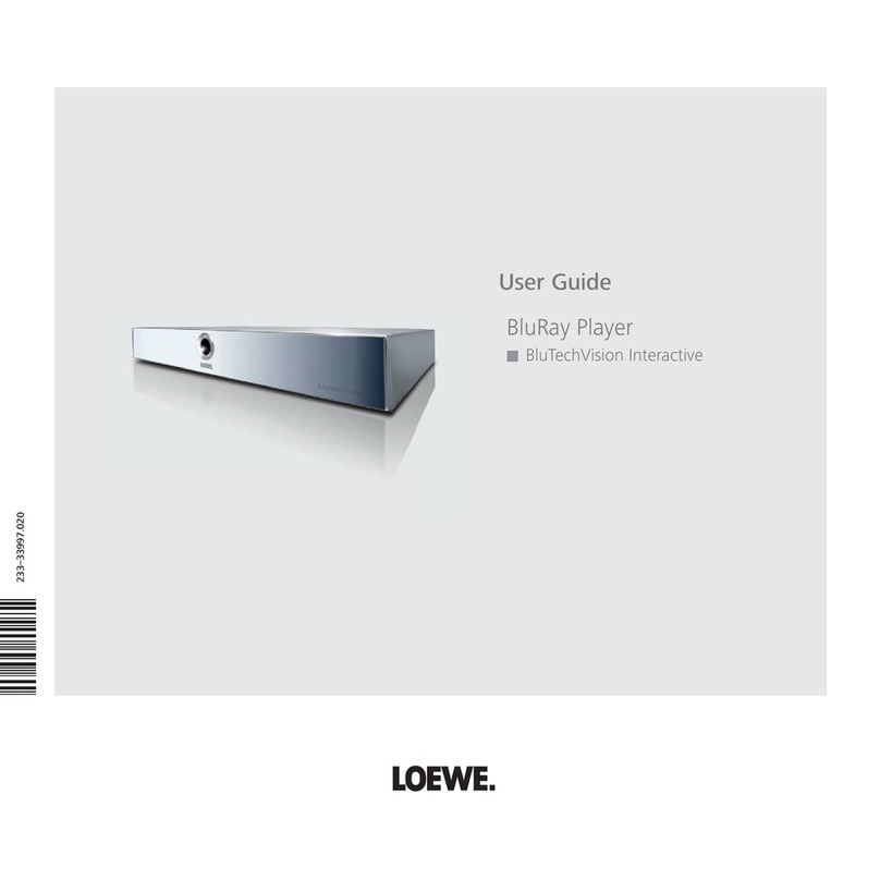 Loewe BluTechVision Interactive Manuel utilisateur Loewe BluTechVision Interactive Manuel utilisateur