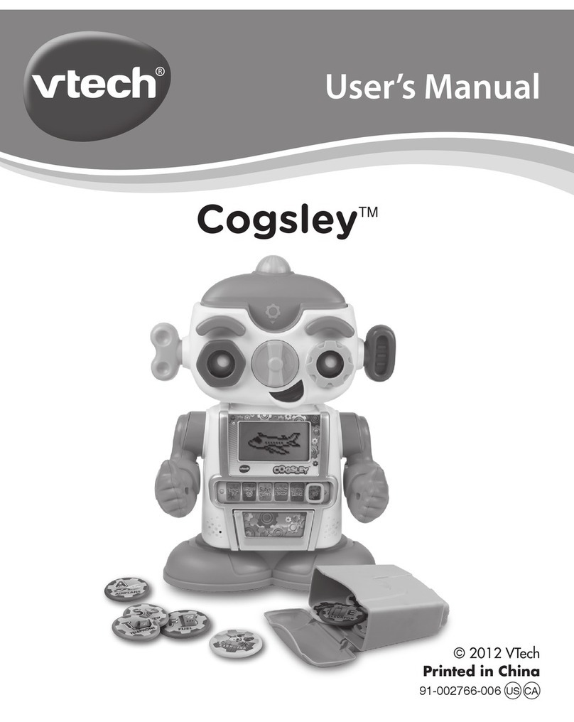 V-tech Cogsley Manuel utilisateur