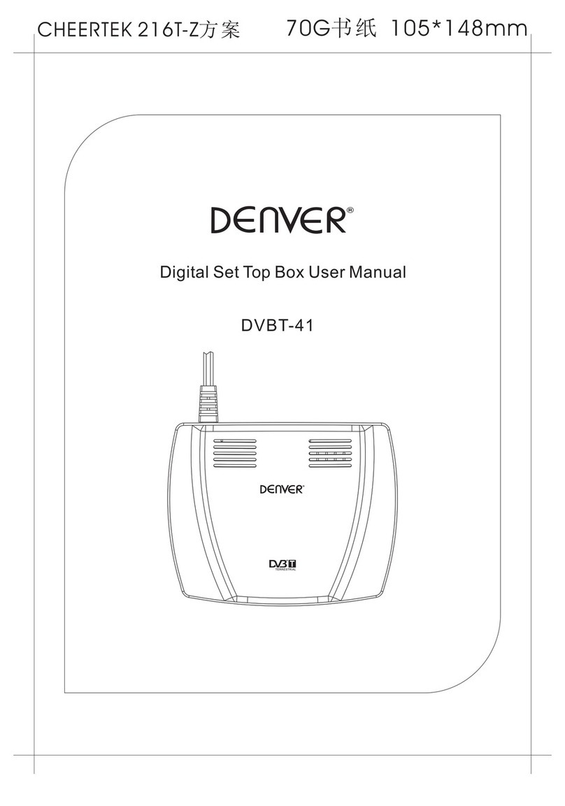 Denver DVBT-41 Manuel utilisateur