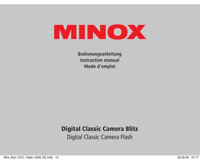 Minox DCC Flash Manuel utilisateur