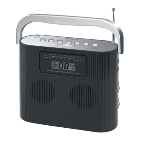 Jensen CD-470C Manuel utilisateur Jensen CD-470C Manuel utilisateur