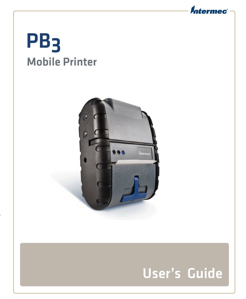 Intermec PB3 Series Manuel utilisateur