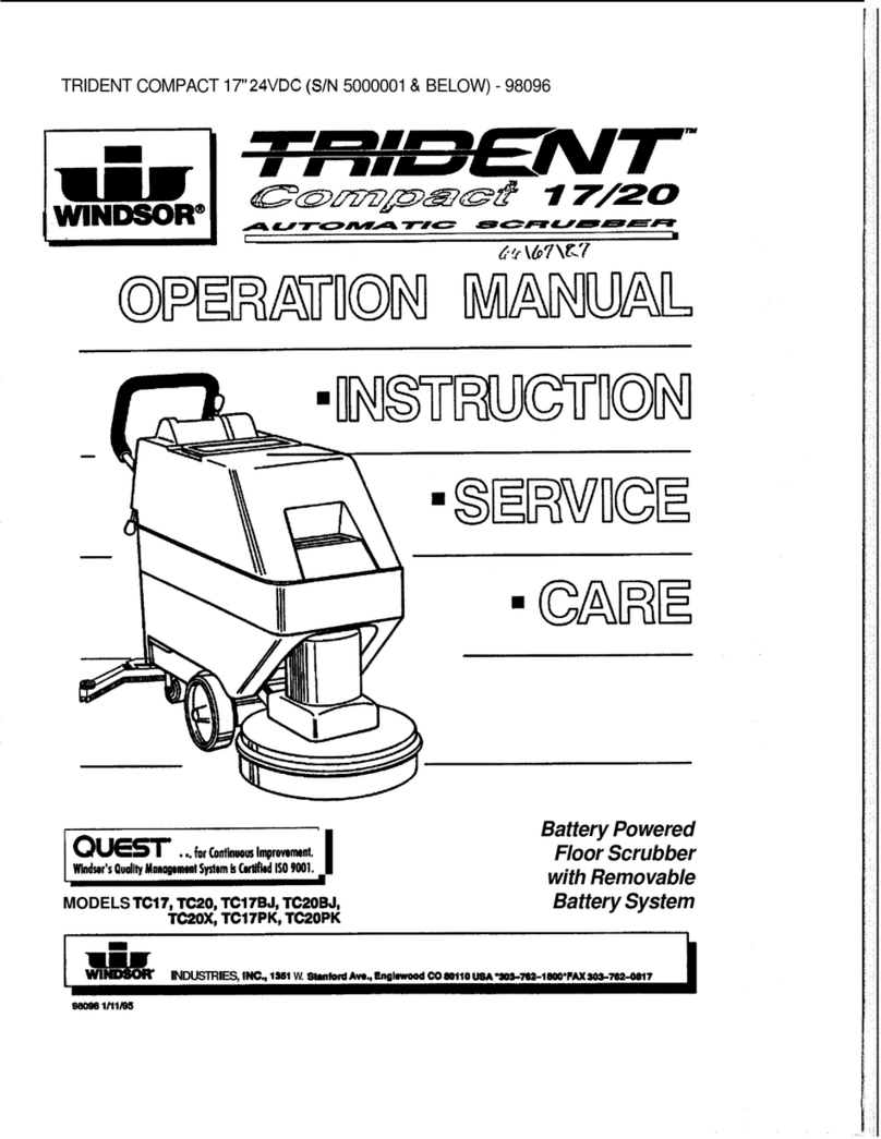 Windsor Trident Compact TC17 Manuel utilisateur