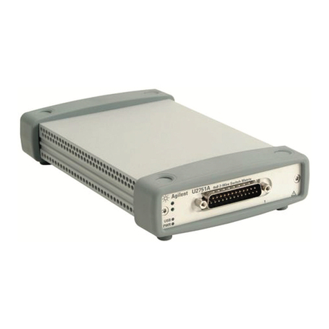 Agilent Technologies U2751A Manuel